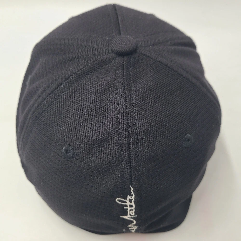 Travis Mathew Hat Fitted L-XL Black White‎ Golf Tennis Pickleball Outdoors Men